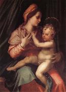 Andrea del Sarto Virgin Mary and her son China oil painting reproduction